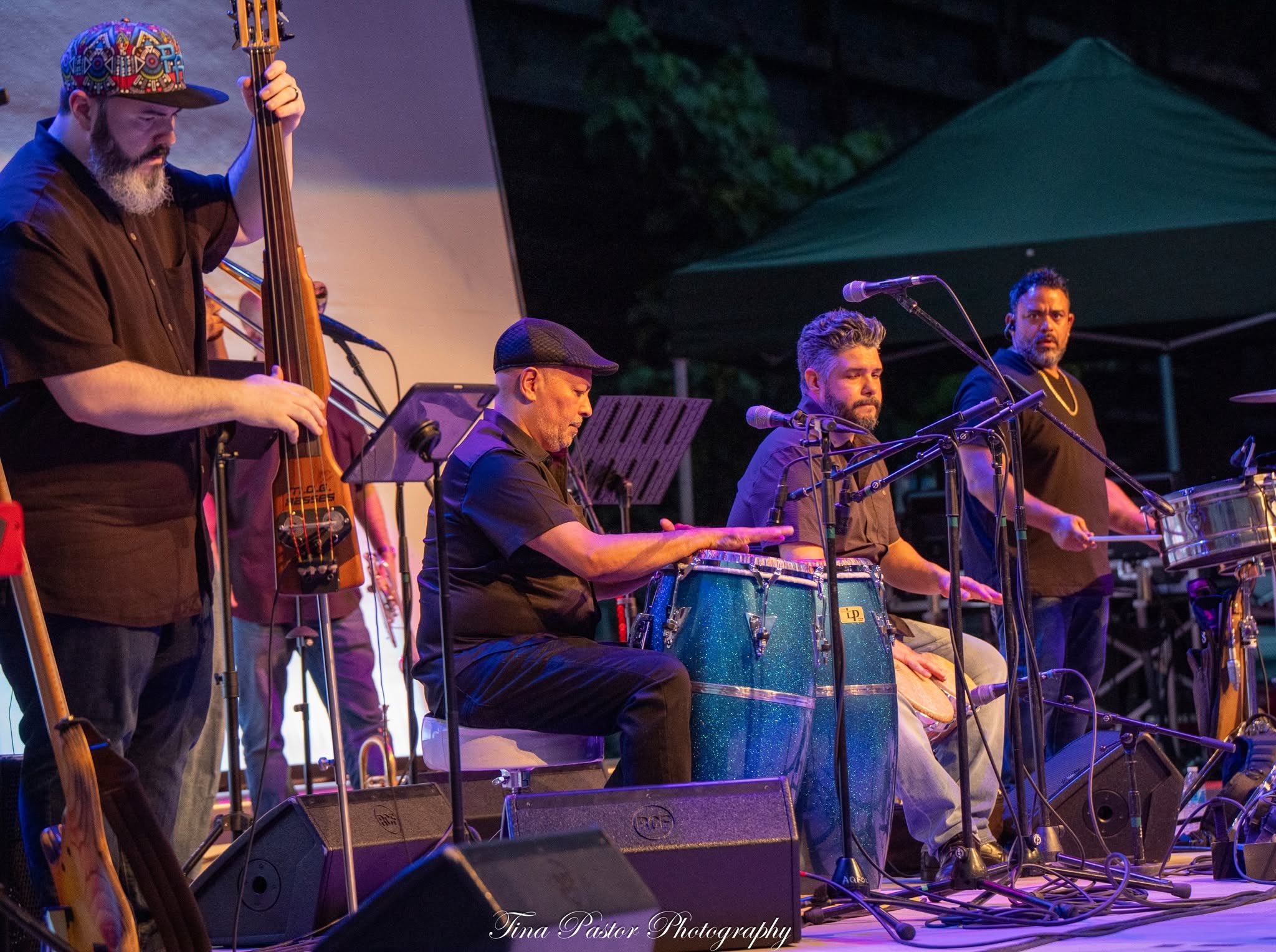 Hector Rosado y su Orquesta HACHE performing live at Latin Festival Easton